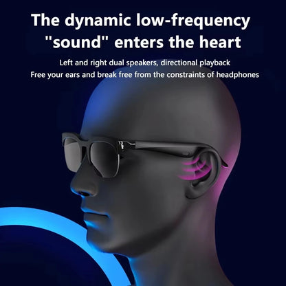 AI Smart Glasses With Bluetooth Audio And Translation