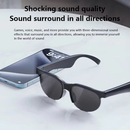 AI Smart Glasses With Bluetooth Audio And Translation
