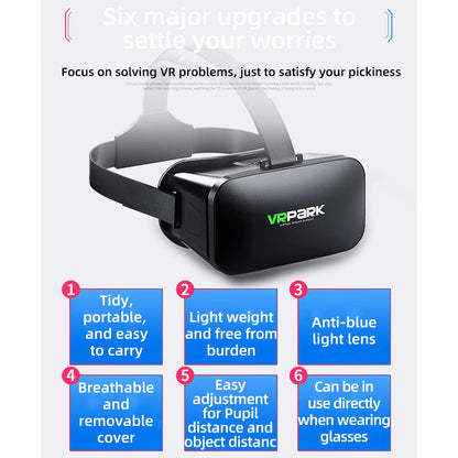 3D Virtual Reality Headset For Smartphones – Immersive Gaming - HighRunners